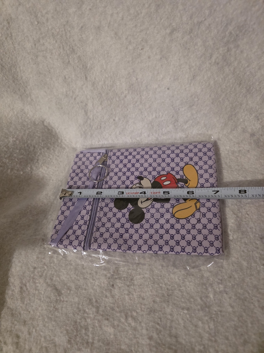 Mickey Mouse Lavender Patterned Crossbody - NWOT - Picture 3 of 4